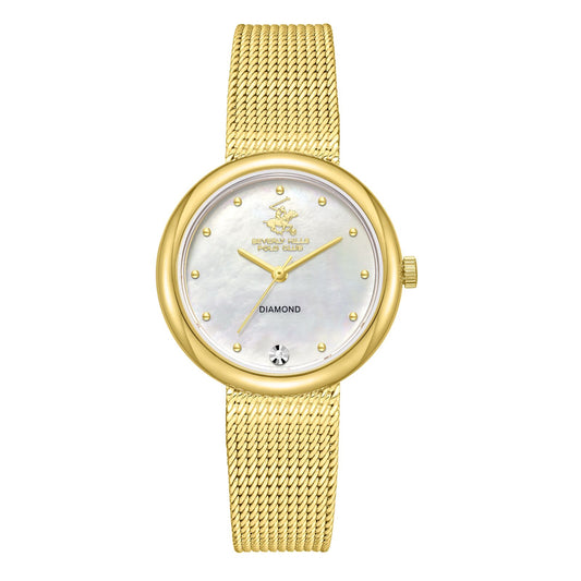 Beverly Hills Polo Club, Men's, Analog Watch, Gold Dial, BH-BP3760X.120