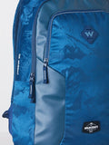 Wildcraft Dapper 30L Mountain Jacquard Navy Blue Laptop Backpack, DAPPER30BLU