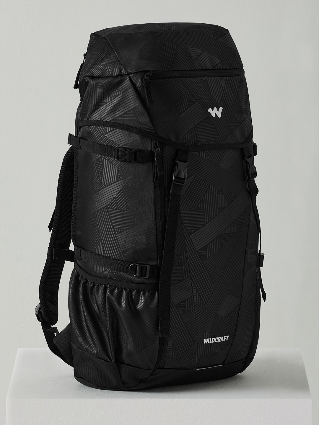 Wildcraft Travel Pro Xp Black Camping Bag, TRAVELPROXPBLK
