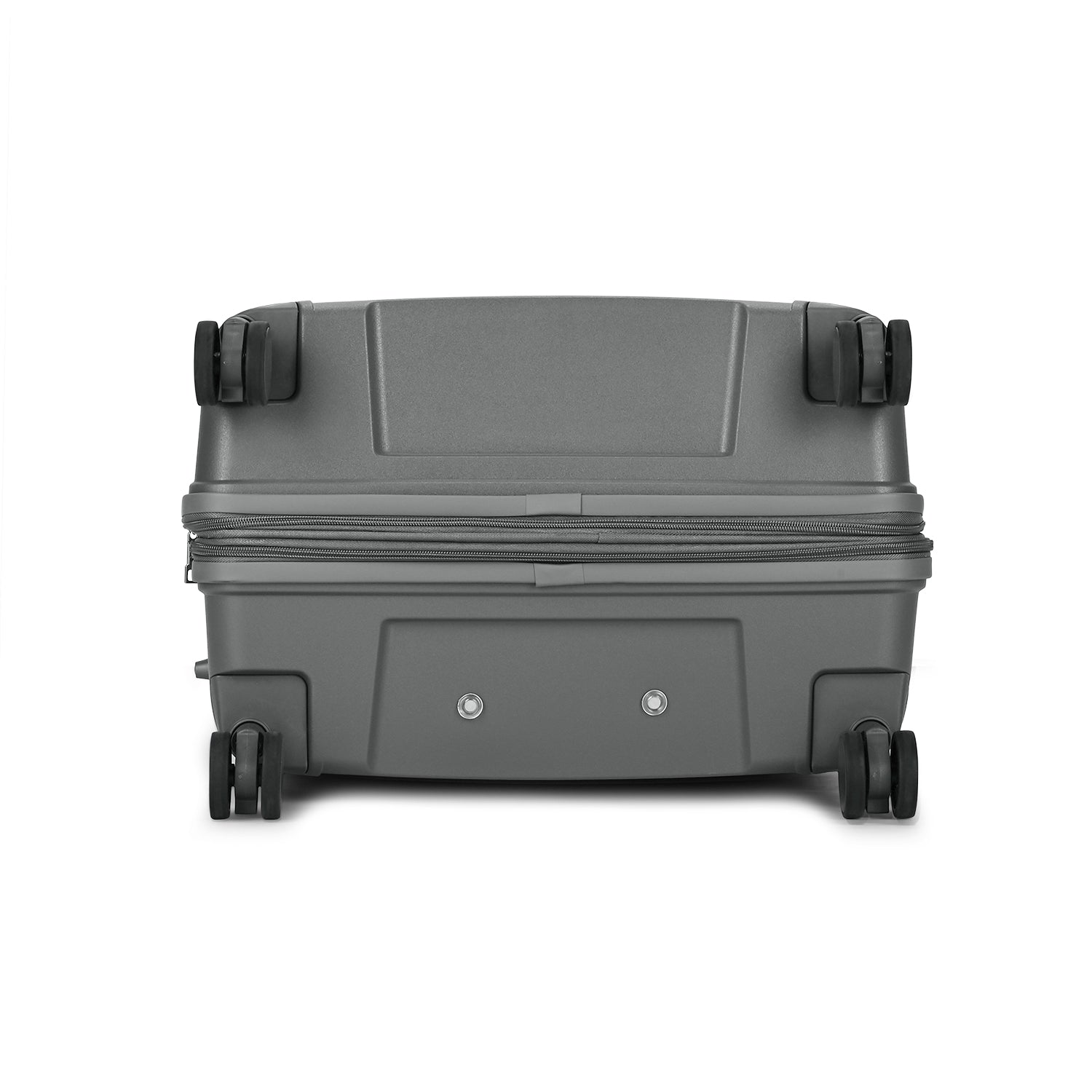 Carlton Hertford 66cm 8 Wheel Hard Top Trolley-Grey, HERTFORD66GY