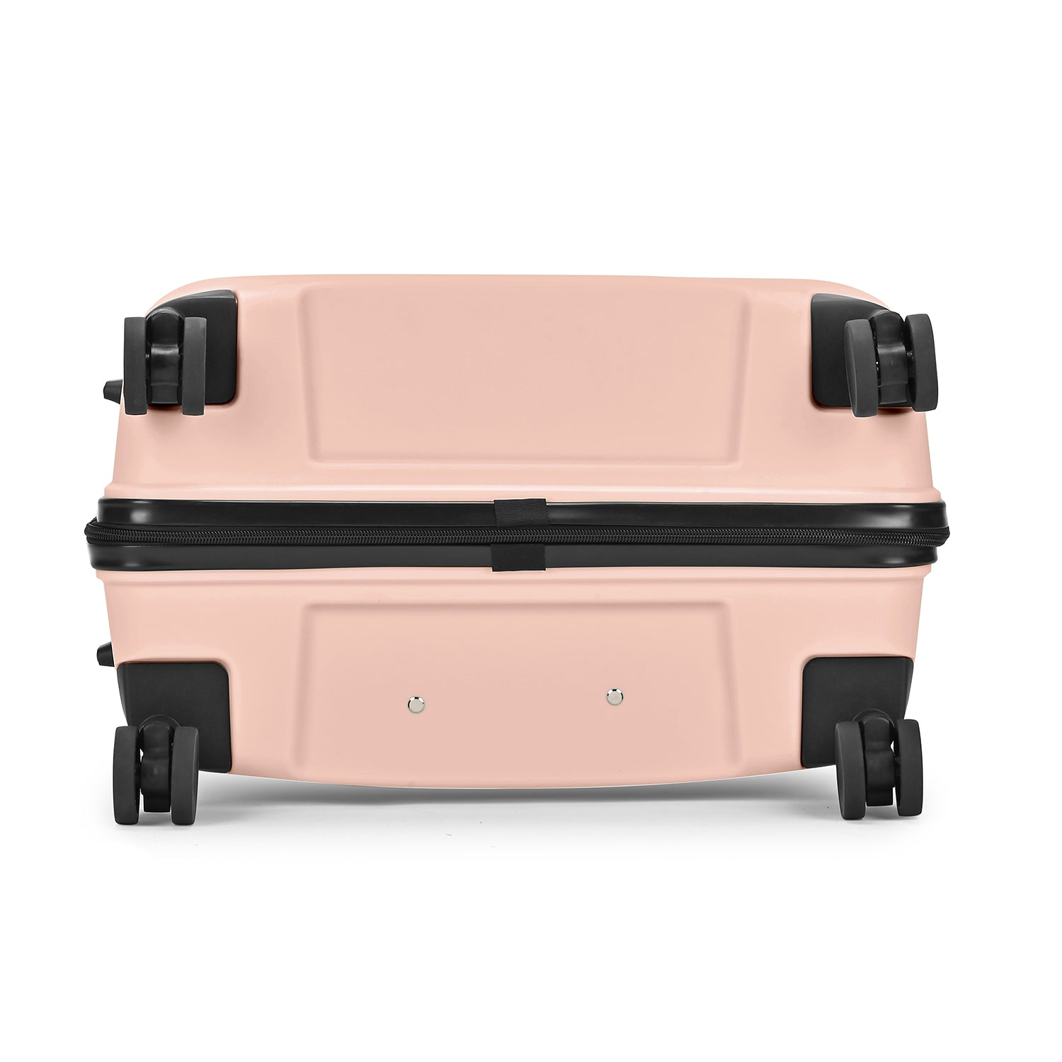 Carlton Alton 76cm 8 Wheel Hard Top Trolley-Peach, ALTON76PK