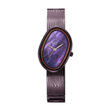 Titan Raga Sierra Women's Quartz Analog Watch, Purple Dial, Purple Metal Strap, TI-95390QM01