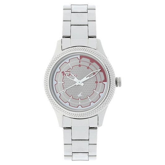 Fastrack, Men's, Analog Watch, Silver Dial, with Stainless Steel Band, FA-6158SM02