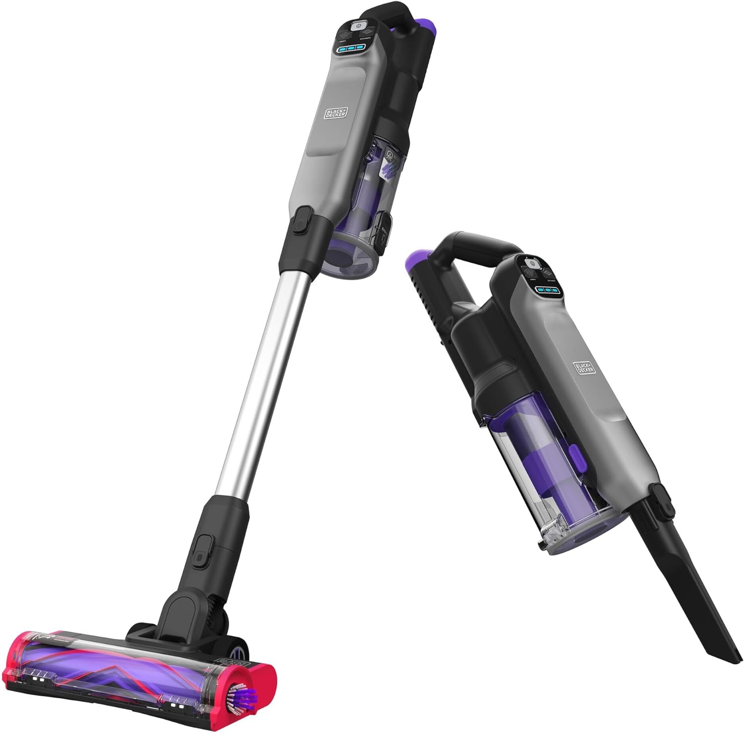 Black+Decker, Cordless Stick Vacuum Cleaner, BHFEA640WG