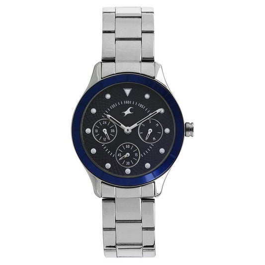 Fastrack, Men's, Analog Watch, Blue Dial, with Stainless Steel Band, FA-6163KM01