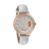 Fastrack, Women's  Watch Analog, White Dial White Leather Strap,  6168WL01
