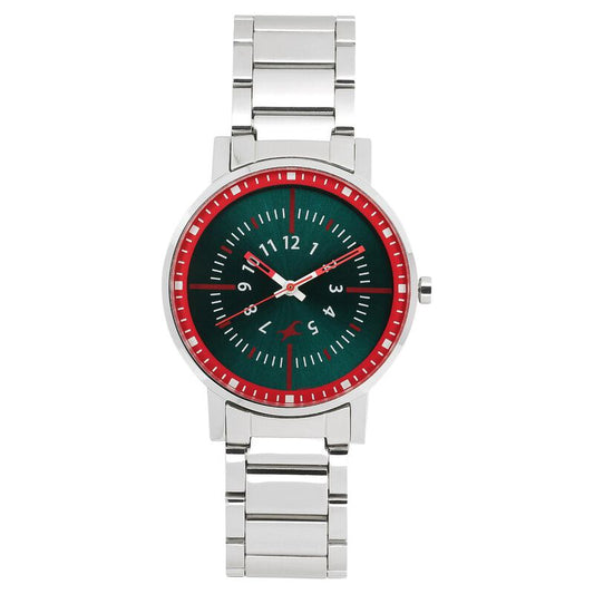 Fastrack, Men's, Analog Watch, Silver Dial, with Stainless Steel Band, FA-6172SM03