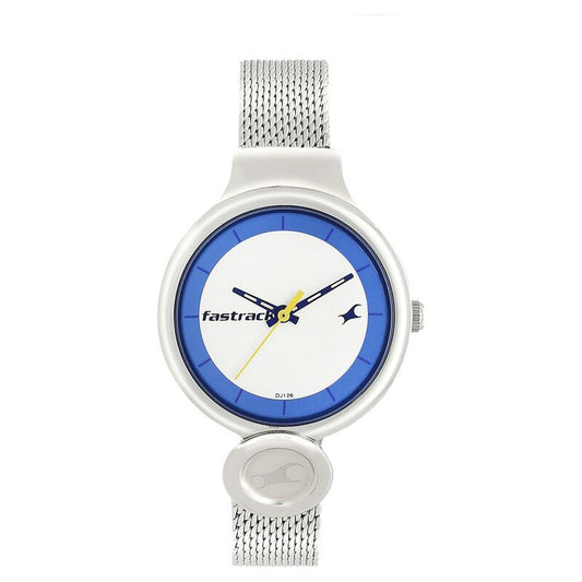 Fastrack, Men's, Analog Watch, White Dial, FA-6181SM02