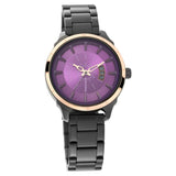 Fastrack, Women’s  Watch Analog, Purple Dial Stainless Steel   Strap, 6187KM03