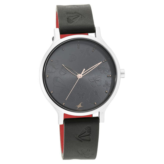 Fastrack, Men's, Analog Watch, Black Dial, with Leather Band, FA-6189SL01