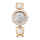 Titan Raga Women's Quartz Analog Watch, Titan Raga Women Analog Mother Of Pearl Dial, Rose Gold Stainless Steel Strap, TI-95250WM02