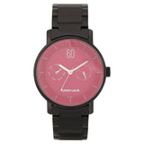 Fastrack, Women’s Multi-Function  Watch Analog, Pink Dial Stainless Steel Strap, 6198NM02