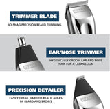 Wahl Lithium Ion Total Beard Grooming Trimmer, Cordless Precision for Full Beard Maintenance 1050-0410