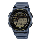 Casio Men's Digital Watch with Blue Resin Strap, WS-1800-2AVDF