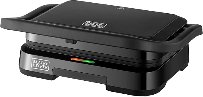 Black+Decker Panini Grill 1300W,PCG1300