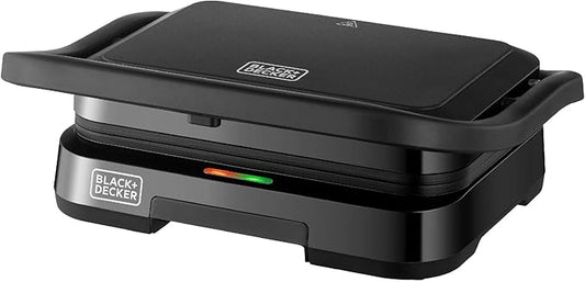 Black+Decker Panini Grill 1300W,PCG1300 Grills BL-PCG1300