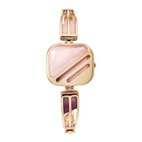 Titan Raga Women's Watch Mother of Pearl Dial with Rose Gold Stainless Steel Band, 95192WM01