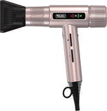 Wahl Professional Vanquish Corded Hair Dryer Rose Gold 3 Speed-Settings, Auto-Clean, 1600 watts, 4321-0371