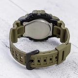 Casio, Men's Watch Analog-Digital, Black Dial Green Resin Band, HDC-700-3A2VDF product image