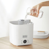 Black+Decker 4L Digital Humidifier for Rooms up to 40m², White, HM4250-B5