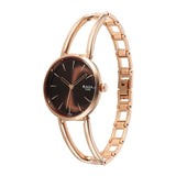 Titan Raga Afterglow Women's Quartz Analog Watch, Brown Dial, Gold Stainless Steel Strap, TI-2746WM01
