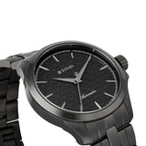 Titan Men's Analog Watch, Grey Dial with Stainless Steel Band, 10077QM01