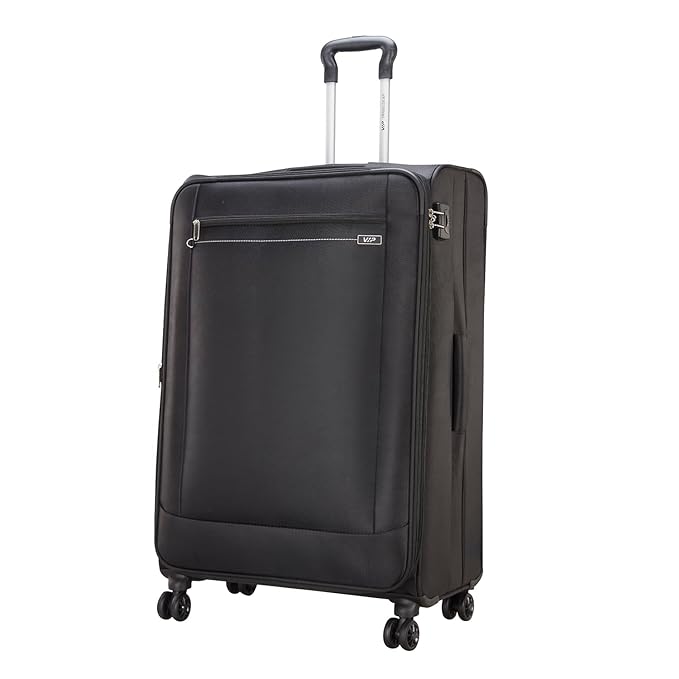 VIP Knight 55cm Soft Trolley Black, KNIGHT55BLK