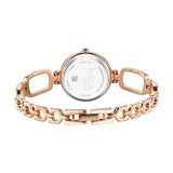 Titan Raga Collection Rose Gold Dial Rose Gold Stainless Steel  Strap Watch for Women, 2725WM01