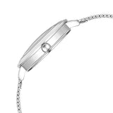 Fastrack Stunners Quartz Analog Women's Watch With Ivory Dial and Stainless Steel Strap, 68048SM02