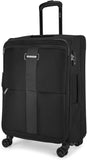 Carlton 55cm, Newbury Plus Soft Top Trolley Bag, Black, NEWBP55BK
