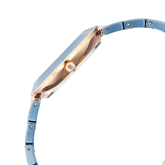Titan Purple Women's Watch Analog Blue Dial with Blue Ceramic Band, 95189KC05