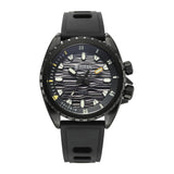 Titan Zero Hour Diver's Men's Analog Watch Black Dial Black Rubber Strap 200M Water Resistant 10068NP01