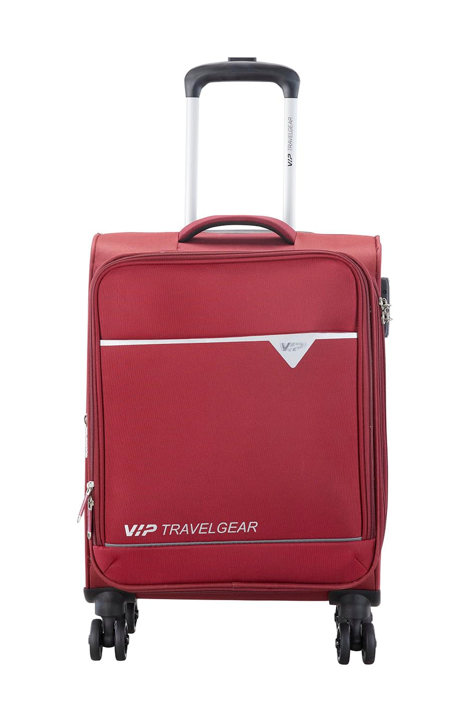 VIP Experia 55cm Soft Trolley Maroon, EXPERIA55MRN VIP Cabin size travel luggage