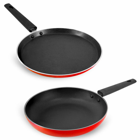 Butterfly Tawa 250mm & Fry Pan 200mm Nonstick Combo, KCP2-WAVE