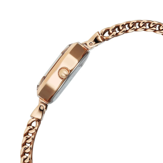 Titan Raga Women's Quartz Analog Watch, Rose Gold11 Dial, Rose Gold11 Stainless Steel Strap, TI-95404WM01