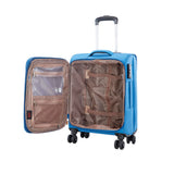 VIP Eterno 55cm Soft Trolley Blue, ETERNO55BLU