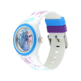 Zoop By Titan Kid's Disney Princess Watch Analog Multicolor Dial With White PU Strap, C4048PP43