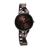 Titan Raga Chic Women's Watch Analog Brown Dial with Brown Stainless Steel Band, 2698QM01