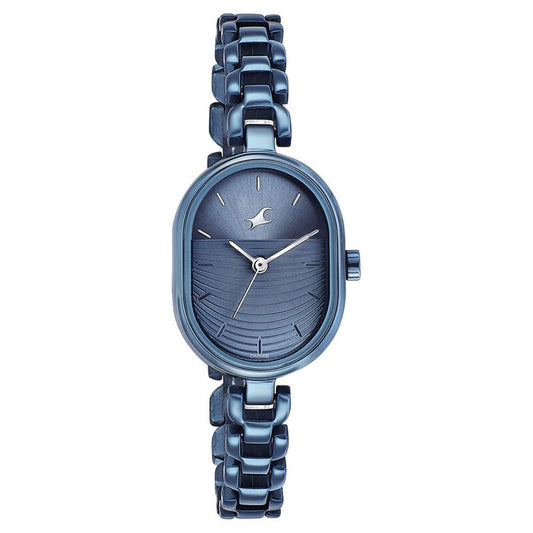 Fastrack, Men's, Analog Watch, Blue Dial, with Stainless Steel Band, FA-6258QM01