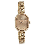 Fastrack, Women's  Watch Analog, Golden Dial Golden Stainless Steel Band, 6258WM01