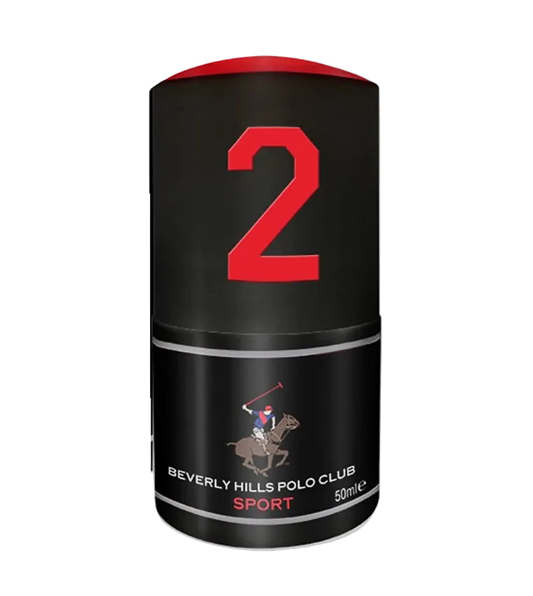 Beverly Hills Polo Club  Mastige 3pcs Gift Set for Men EDT 50ml + Deo175ml + 50ml Roll On-2, BHPC7023