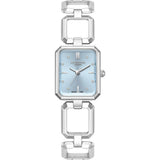 Lee Cooper Women's Analog Watch with Blue Dial and Stainless Steel Band, LC08393.300