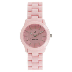 Fastrack, Women’s  Watch Analog, Pink Dial Pink Plastic Strap , 68006PP04