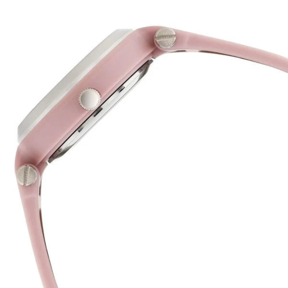 Fastrack 68015PP03 Watches Fastrack 68015PP03 Women's Analog Watch, Pink Dial Pink Silicone Strap, 68015PP03