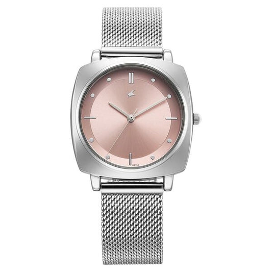 Fastrack, Men's, Analog Watch, with Stainless Steel Band, FA-68043SM02