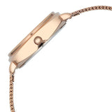 Fastrack Stunners Quartz Analog Women's Watch With Rose Gold Dial and Stainless Steel Strap,68043WM01