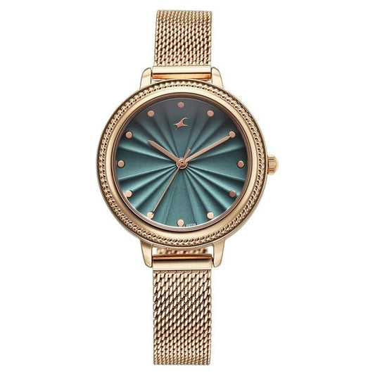 Fastrack, Men's, Analog Watch, Gold Dial, with Stainless Steel Band, FA-68048WM01