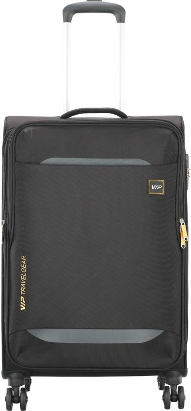 VIP Eterno 69cm Soft Trolley Black, ETERNO69BLK