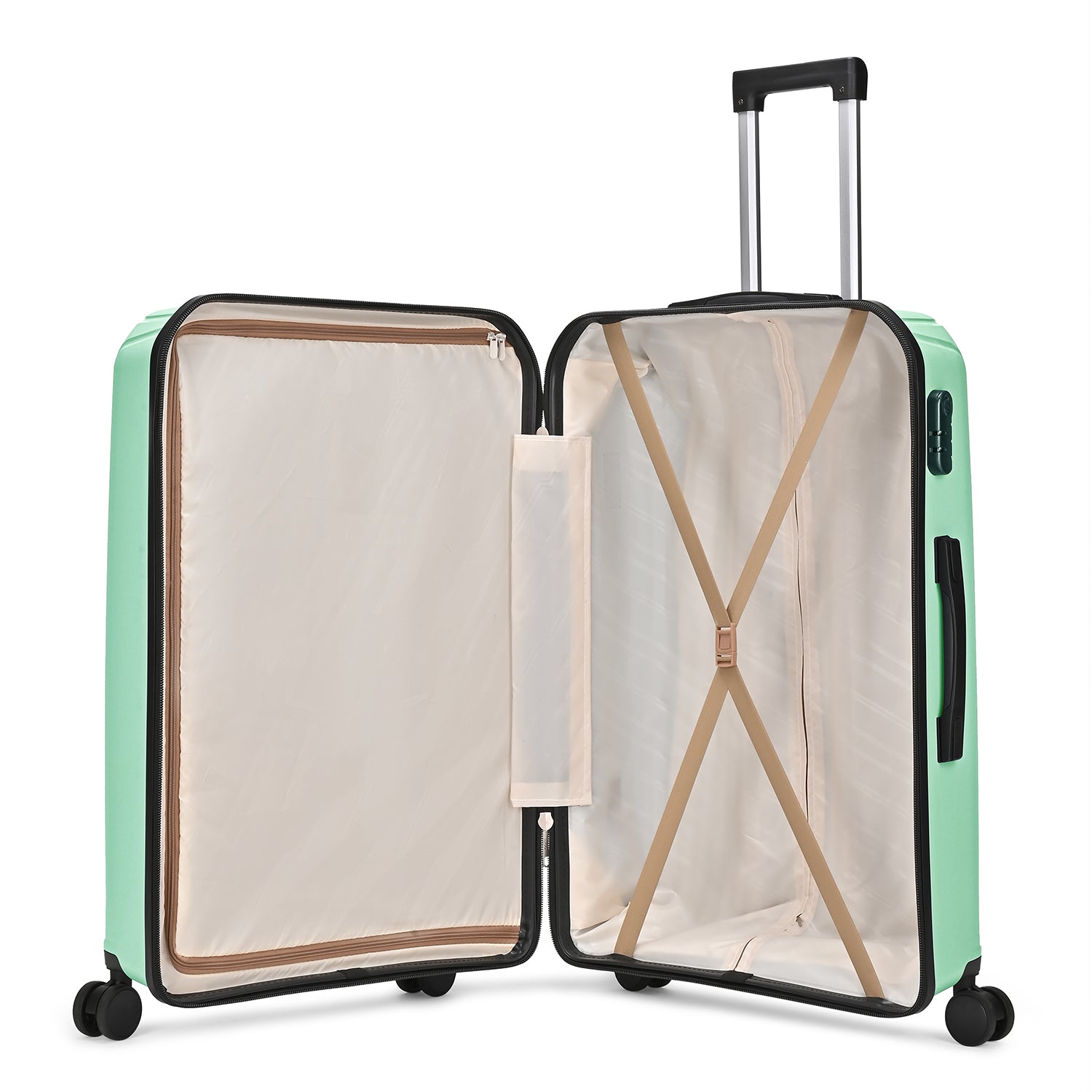 VIP Trekk 65cm Hard Case Trolley 360° Light Green, TREKK65GN