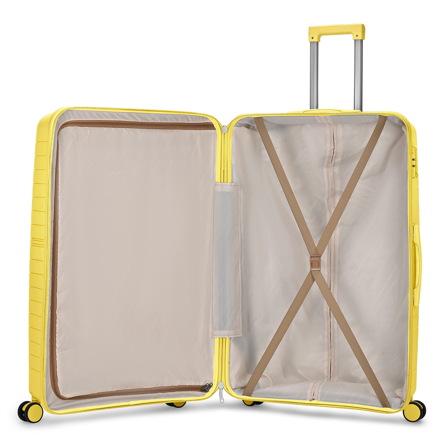 VIP Tourage 82cm Hard Case Trolley 360° Light Yellow, TOURAGE82YL